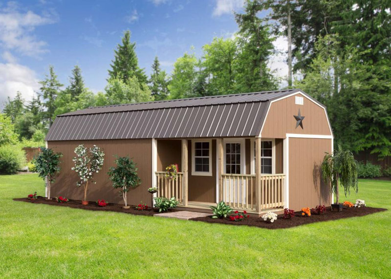 She shed hobby studio by Miller's Mini Barns