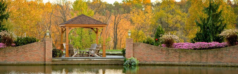 Pavilion by the pool
