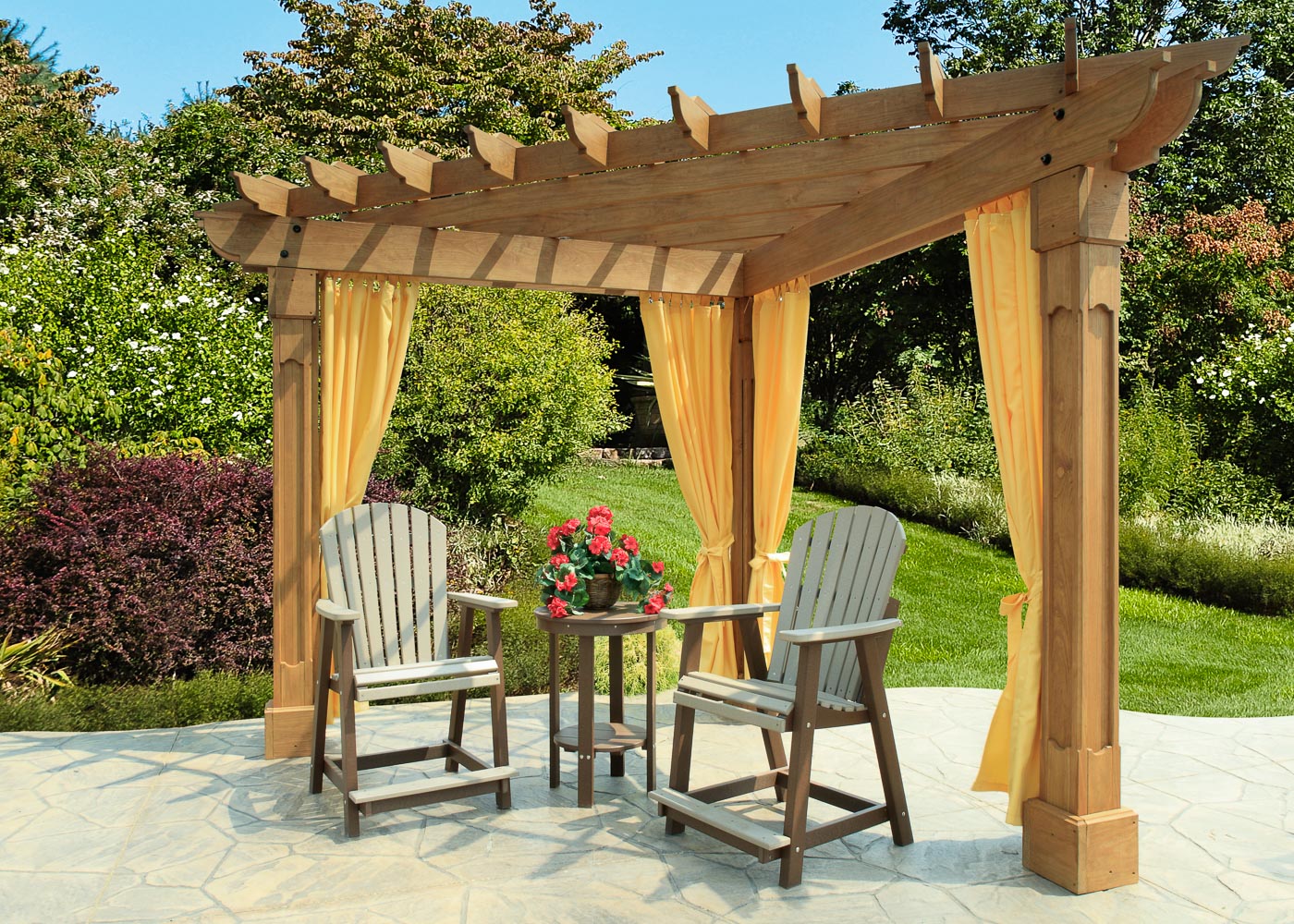 Alcove Wood Pergola - Image 6
