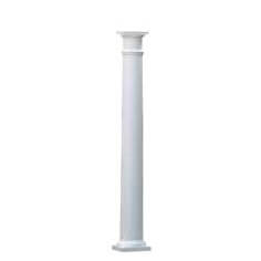 Vinyl round 10" tapered post for pergolas