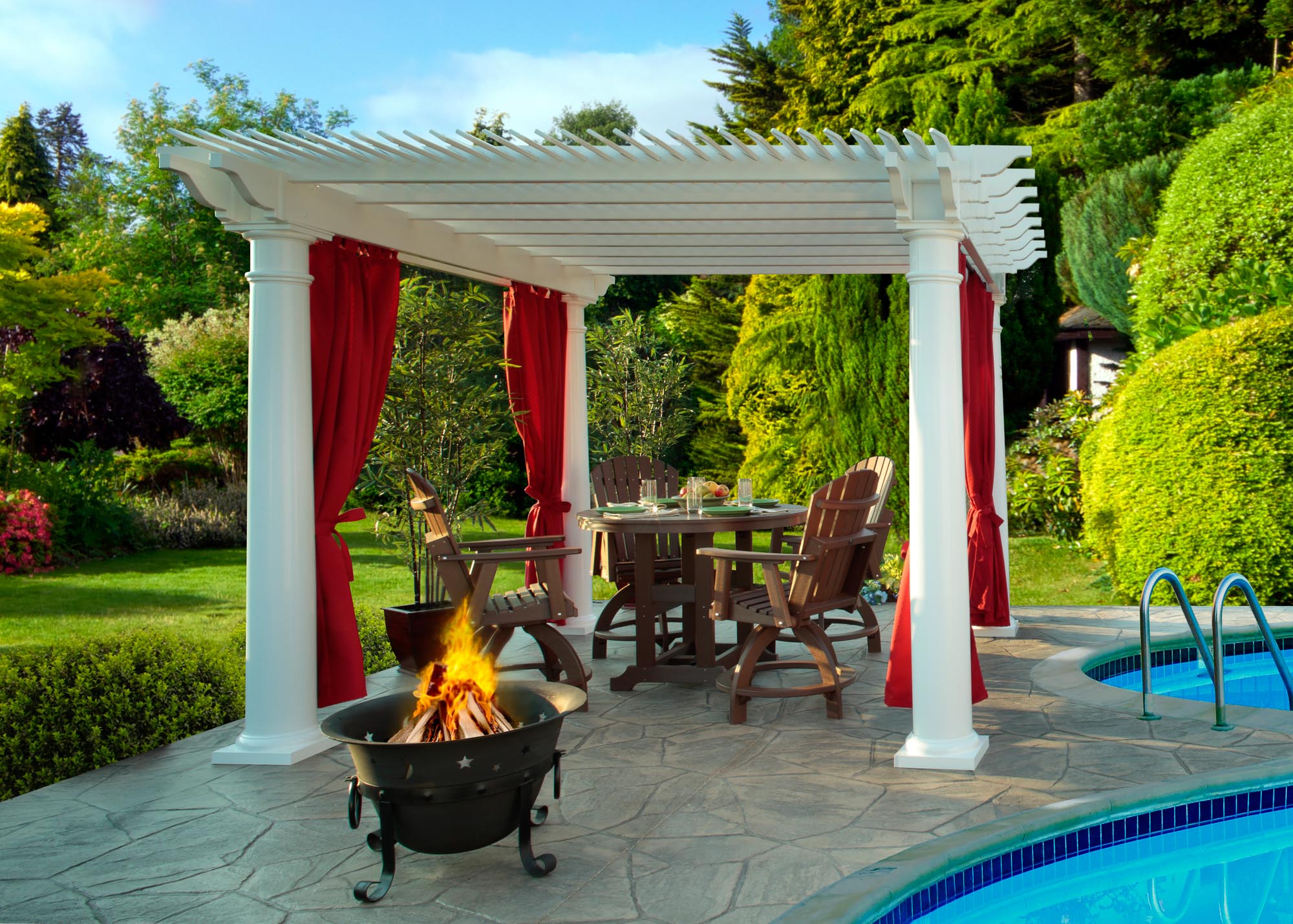 Urbana Vinyl Pergola - Image 9