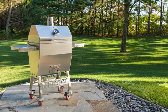 Small Silver Rocket Grill - Image 2