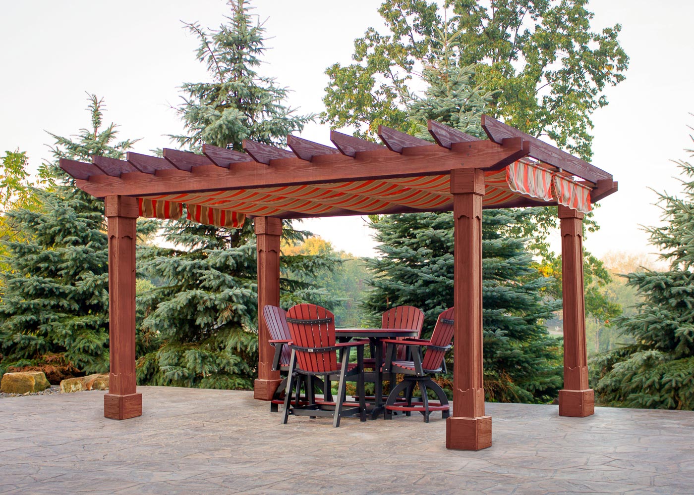 Mendoza Wood Pergola - Image 4